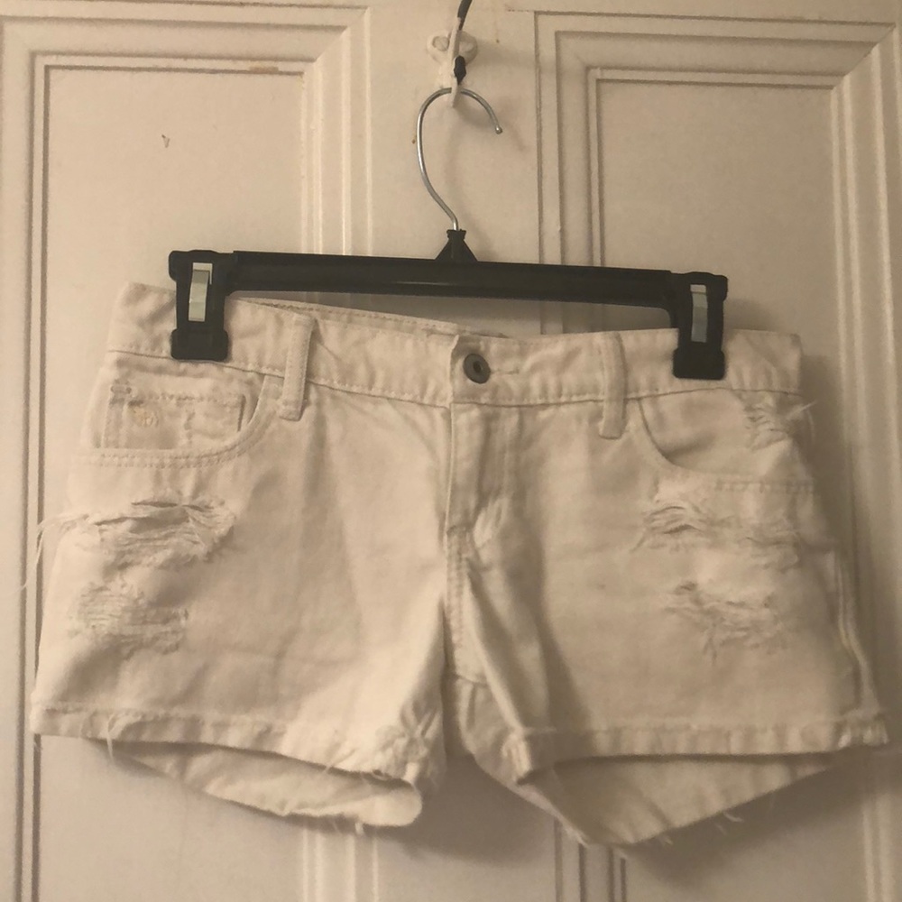 White shorts